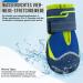 Eyein Dog Shoes - Water Repellent Paw Protection with Non-Slip Sole | Reflective Velcro Fastener | Outdoor Sports for Small Medium & Large Dogs - Size 4 (Width 5.2 cm) - Buy Online on GoSupps.com