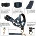 Durable Dog Head Necklace - Soft Upholstered Control Handle for Heavy Pulling - Free Training Instructions - Slate Gray - Buy Online on GoSupps.com