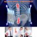 Pailon Inflatable Waist Traction Belt | Spine Lumbar Support & 360 Protection | Comfortable Unisex in Gray - International Shipping Available - Buy Online on GoSupps.com
