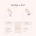 Buy Saalt Twin Pack - Reusable Medical-Grade Silicone Period Cups | 12 Hour Wear Soft & Original Firmness - Best for Sustainable Period Care - Buy Online on GoSupps.com