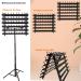 BubuStar 120 Pegs Hair Braiding Rack - Adjustable Height Double Sided Standing Hair Holder for Stylists - 53In Black - Buy Online on GoSupps.com