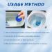Toilet Toilet Cleaning Block Stains Odors Household Toilet Cleaning Block Household 10pcs Blue Static Remover for Carpet (Blue One Size) Blue One Size - Buy Online on GoSupps.com