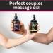 Passion Massage Oil for Couples - Set of 2 All-Natural Oils (Lemon Cr me & Tropical Paradise) | Full Body Relaxation & Aromatherapy - Buy Online on GoSupps.com
