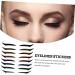 FOMIYES 36 Pairs Glitter Eyeliner Double Eyelid Strips Eye Skin Sticker Adhesive Tape Eyes Miss - Buy Online on GoSupps.com