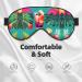 Tropical Cocktails Print Double-Sided Eye Mask | Soft Light Blocker for Better Sleep Quality - International Shipping Available - Buy Online on GoSupps.com