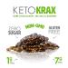 Dark Chocolate Sea Salt & Almond Keto Bark - 17.28 oz | Low Carb, Sugar Free, Gluten Free Healthy Snack - Buy Online on GoSupps.com