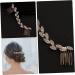 Angoily Bridal Hair Accessories Crystal Wedding Hair Accessory Pearl Hair Barrettes Crystal Hair Clips Pearl Hair Accessories for Women Rhinestones Zinc Alloy Women's Hair Comb - Buy Online on GoSupps.com