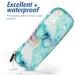 YOUSHARES Insulin Cooler Travel Case - Small EVA Diabetic Organizer with Ice Pack - Marble Green - Buy Online on GoSupps.com