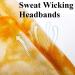 Huachi Women's Tie Dye Headbands Set for Yoga Workout - Pack of 8 Sweat Wicking Hair Bands - Buy Online on GoSupps.com