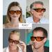 Buy Eyekeper Anti Blue Light Reading Glasses - Black +0.00 | 100% Blue Light Blocking Orange Lens Safety Glasses - Fits Over Glasses - Buy Online on GoSupps.com