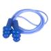 Jackson Safety Metal Detectable Reusable Corded Foam Ear Plug 31dB NRR Blue Universal Size Bulk Pack (Case of 400 Pairs) 13822