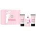 Hybrid & Company Women Delilah 3 Pcs Gift Set Contain 100ml Perfume 90ml Body Lotion 90ml Shower Gel Delilah Gift Set