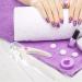 Adjustable Acrylic Nail Clipper - Stainless Steel Tip Cutter with Recycling Function - Rose Red - Buy Online on GoSupps.com