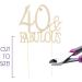 D coration de g teau de 40e anniversaire avec l'inscription en anglais 40&Fabulous (fran ais non garanti) 40 & Fabulous Gold - Buy Online on GoSupps.com