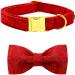 Lionheart Glory Christmas dog collar red dog -loop collar adjustable soft fly collars for small dogs girls or young case collar dog loop s (1 Pack) a: Christmas red