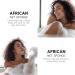 Metene 3 Pieces African Exfoliating Net - Colorful Body Scrubber for Shower & Bath - Yellow Purple Black - Skin Smoother Daily Use - Buy Online on GoSupps.com