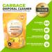 60-Count Lemon Scent Garbage Disposal Cleaner Capsules - Freshener & Deodorizer - Buy Online on GoSupps.com