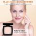 Apooliy Setting Powder Oil Control Pressed Powder Long-Lasting Matte Face Powder Pore Minimization Flawless Finishing Powder Makeup Portable Face Powder Compact with Mirror and Puff Ivory White - Buy Online on GoSupps.com