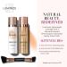 LUMINESS Airbrush Veil Tinted Moisturizer Kit - Lightweight Hydrating Primer & Buffing Brush (Light Medium 030) | Skin-Plumping Face Spray for Radiant Skin - Buy Online on GoSupps.com