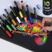 ZODDLE Liquid Chalk Markers - 1mm Extra Fine Tip, 10 Vibrant Colors - Erasable Marker Pen for Blackboards, Chalkboard, Glass, Window, Label - Liquid Chalk-10 - Buy Online on GoSupps.com