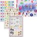 JMEOWIO 18 Sheets Cute Nail Stickers for Kids Nail Art Stickers Decals Self-Adhesive Rainbow Heart Flower Fruit Nail Supplies Nail Art Design Decoration Accessories - Buy Online on GoSupps.com