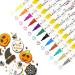 Colorant Alimentaire Stylo Feutre Alimentaire Pour Glacage Patisserie Marqueur Double Face Comestibles Writer Gourmet Pour D coration ufs de P ques Fondant G teaux Biscuits Desserts - Buy Online on GoSupps.com