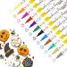 Food Coloring Marker Pens 12Pcs - Dual Sided Edible Markers for Cake Decorating & Baking - Fine & Thick Tip Gourmet Writers - 12 Count Pack - Buy Online on GoSupps.com