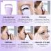 Shop Electric Heated Eyelash Curler - 24-Hour Lifted Lashes No Pinching Rechargeable 600mAh Battery Purple EC2001 - International Shipping Available - Buy Online on GoSupps.com