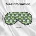 Cute Frog Cartoon Sleep Mask | Double-Sided Adjustable Eye Covers for Sleep | Soft & Comfortable Eye Mask to Reduce Eye Edema - Buy Online on GoSupps.com