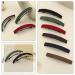 Matte Stylish Curved Hair Claw Clips - Non Slip French Barrettes Styling Accessories for Women - 6 Pack - Buy Online on GoSupps.com