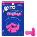 Mack's Dreamgirl Soft Foam Earplugs  3 Pair  Pink - Small Ear Plugs for Sleeping  Snoring  Studying  Loud Events  Traveling & Concerts