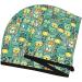 Hair Towel Wrap - Quick Drying Hair Turban with Button | Animal & Leaf Design - Buy Online on GoSupps.com