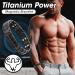 2024 NORUION Far Infrared Ion Bracelet | Magnetic Titanium Power Wristband for Men | Best Ionizer Bracelet - Buy Online on GoSupps.com