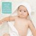 SWEET DOLPHIN Large 2 Pack Ultra Soft Bamboo Hooded Baby Towel - 35x35 inch - Absorbent Bath Towels for Babies with Ears - Newborn Essential for Boys and Girls - Buy Online on GoSupps.com
