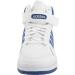 adidas Men's Postmove Mid Basketball Shoe 9.5 - White/Team Royal Blue/Grey - Buy Online on GoSupps.com