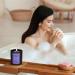 Shop 100% Soy Wax Scented Candles - 8oz Wood Wick Lavender Aromatherapy | Long-Lasting Gift for Men & Women - Buy Online on GoSupps.com