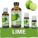 10 ml. Lime Essential Oil 100% Pure Natural Therapeutic Grade. Ideal for Aromatherapy Oil Diffuser & Perfect for Cleaning. Cold Pressed from Fresh Lime Peel. (1/3 Ounce) - Buy Online on GoSupps.com