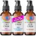 INTRODUCTORY OFFER - Retinol Face Serum - Vitamin C Serum for Face with Hyaluronic Acid Serum for Face Retinol Serum for Face Anti Aging Serum Face Serum for Women Hydrating Serum 3x1 fl by GLEOW 1 Fl Oz (Pack of 3)