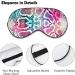 Shop Colorful Snake Skin Sleep Mask for Women - Adjustable Eye Shades with Elastic Strap for Ultimate Comfort - Buy Online on GoSupps.com