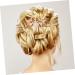 FRCOLOR Hairpin Bridal Hair Clip Gold Hair Clips Women Hair Stick Hair Bun Stick Hair Stick Chopstick Hair Bun Chopstick Chinese Hair Stick Beautiful Hair Accessories Girl Zinc Alloy - Buy Online on GoSupps.com