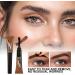 Eyebrow Dye for Women Eyebrow Tint for Women Waterproof Eyebrow Color SemiPermanent Waterproof Eyebrow Tint Dye for Beauty Makeup Cosmetics Women Natural Look 01 - Buy Online on GoSupps.com