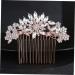 Angoily 1pc Hair Combs Hair Accessory for Women Rhinestone Headpiece Rhinestone Hair Clip Bridal Headpiece Comb Leg Garters for Thigh Accessories Korean Version Bride - Buy Online on GoSupps.com