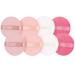 Expressions 8pc Beauty Buffs Set - Round Beauty Blenders Collection Flawless Finish Makeup Sponges To Blend & Set - Cosmetic Beauty Puff Makeup Applicators Professional Beauty Tools + Accessories