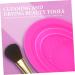FRCOLOR Cleaning Pad Brush Cleaner Silicone Makeup Cleaning Brush Silicone Brush Cleaning Mat Brush Cleaning Pad Cleaning Scrubber Tool Brush Cleaner Brush Washer 14.5x11cm Rosy - Buy Online on GoSupps.com