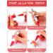 Shop 12 Color 3D Nail Art Pens Set - Kalolary Nail Polish Pens for DIY Nail Art & Manicure | International Shipping Available - Buy Online on GoSupps.com