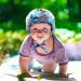 Baby Toddler Safety Helmet Set with Knee Pads and Socks - Soccer Owl Design - Buy Online on GoSupps.com
