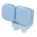 Bnineteenteam Writing Desk Posture Corrector Children Vision Protector Double Buffer Sitting Posture Corrector Anti Myopia Writing Orthotic Posture Trainer with Light for Students (Sky Blue)