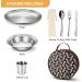Odoland Camping Messware Kit - Stainless Steel Dinnerware Set for Backpacking and Hiking - Buy Online on GoSupps.com