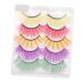 minkissy 5 Pairs Colored False Eyelashes Fake Lashes Natural Dramatic Lashes Performance Eyelashes Artificial Eyelashes Fake Lash Extensions False Lash Fake Lash Cosplay Do It Yourself