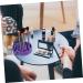 Ipetboom 2 1 Makeup Brush Cleaning Pad Scrubber Silicone Makeup Brush Silicone Holder 2 in 1 Brush Cleaner Pad Makeup Brush Holder Brush Storage Holder Silicone Brush Cleaner 11X10cm Purple - Buy Online on GoSupps.com